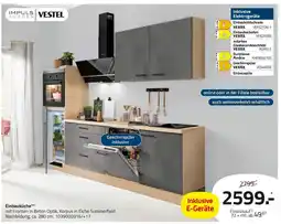 ROLLER Impuls küchen einbauküche mit elektrogeräten Angebot