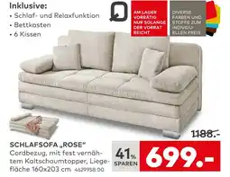 porta Q schlafsofa 'rose' Angebot