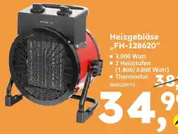 Globus Baumarkt Heizgebläse fh-128620 Angebot
