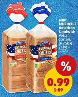 PENNY Mike mitchell's american sandwich weizen Angebot