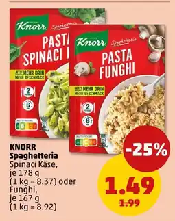 PENNY Knorr spaghetteria spinaci käse Angebot
