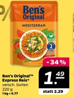 NETTO Ben's original express reis mediterran Angebot
