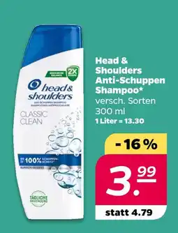 NETTO Head & shoulders anti-schuppen shampoo Angebot