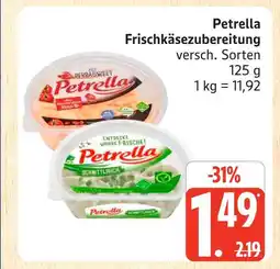 Marktkauf Petrella frischkäsezubereitung Angebot