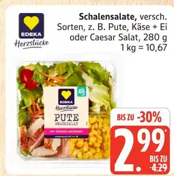 Marktkauf Edeka herzstücke pute snacksalat Angebot