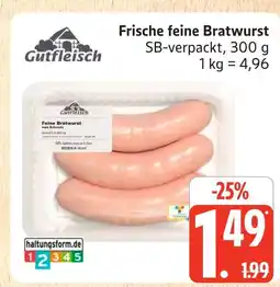 Marktkauf Gutfleisch frische feine bratwurst Angebot