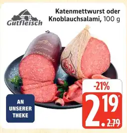 Marktkauf Gutfleisch katenmettwurst Angebot