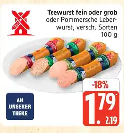 Marktkauf Teewurst fein oder grob Angebot