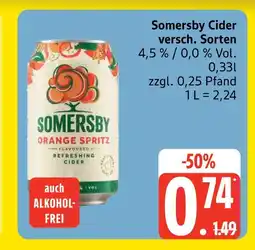 Marktkauf Somersby orange spritz Angebot