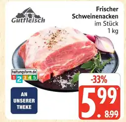 Marktkauf Gutfleisch frischer schweinenacken Angebot