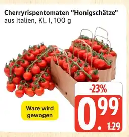 Marktkauf Cherryrispentomaten honigschätze Angebot