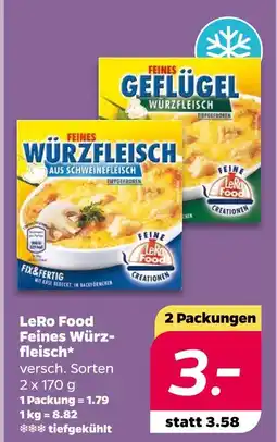 NETTO Lero food feines würzfleisch Angebot