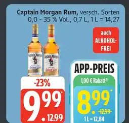 Marktkauf Captain morgan rum Angebot