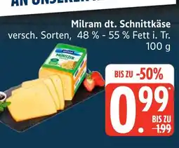 Marktkauf Milram dt. schnittkäse Angebot