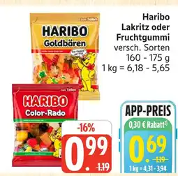 Marktkauf Haribo lakritz Angebot
