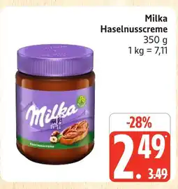 Marktkauf Milka haselnusscreme Angebot
