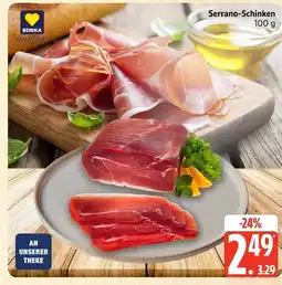Marktkauf Edeka serrano-schinken Angebot
