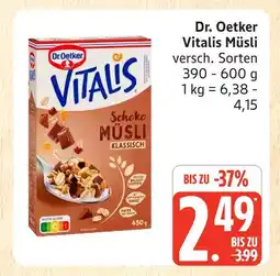 Marktkauf Dr. oetker vitalis müsli Angebot