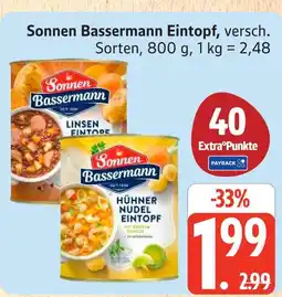 Marktkauf Sonnen bassermann linsen eintopf Angebot
