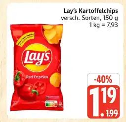 Marktkauf Lay's kartoffelchips Angebot