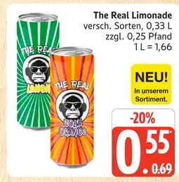 Marktkauf The real limonade lemon Angebot