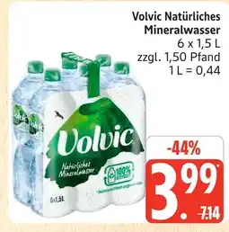 Marktkauf Volvic natürliches mineralwasser Angebot