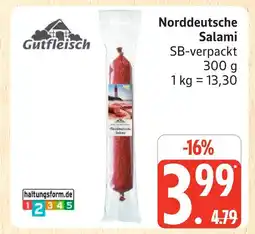 Marktkauf Gutfleisch norddeutsche salami Angebot