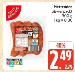 Marktkauf Gut & günstig mettenden Angebot