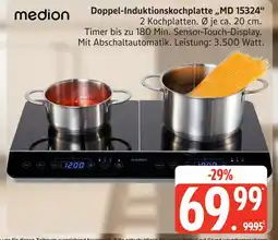 Marktkauf Medion doppel-induktionskochplatte md 15324 Angebot