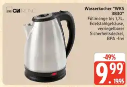 Marktkauf Clatronic wasserkocher wks 3830 Angebot