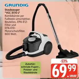 Marktkauf Grundig staubsauger vcc 3170 l Angebot