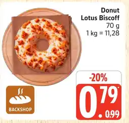 Marktkauf Backshop donut lotus biscoff Angebot