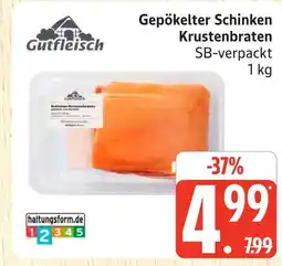 Marktkauf Gutfleisch gepökelter schinken krustenbraten Angebot