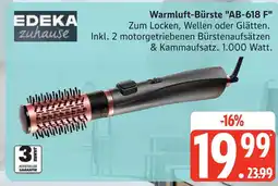 Marktkauf Edeka zuhause warmluft-bürste ab-618 f Angebot