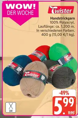 Marktkauf Twister handstrickgarn Angebot