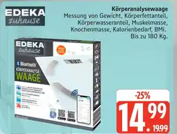 Marktkauf Edeka zuhause bluetooth körperanalysewaage Angebot