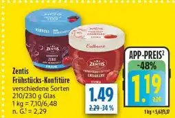 diska Zentis frühstücks-konfitüre kirsche Angebot