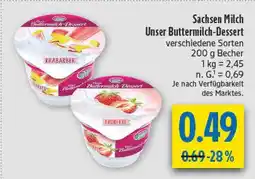 diska Sachsen milch rhabarber buttermilch-dessert Angebot