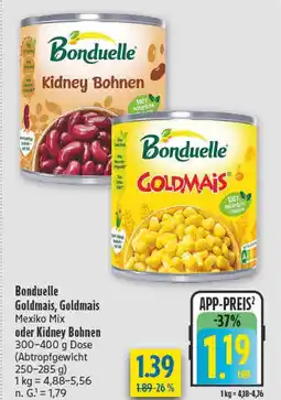 diska Bonduelle goldmais Angebot