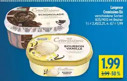 diska Langnese cremissimo schokolade Angebot
