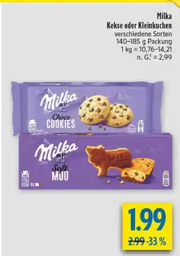 diska Milka choco cookies Angebot