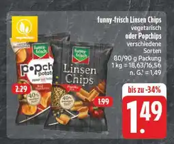 E-Center Funny-frisch linsen chips Angebot