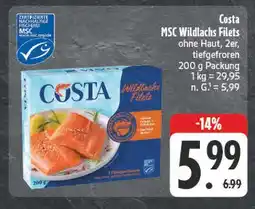 E-Center Costa msc wildlachs filets Angebot