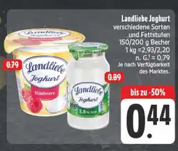 E-Center Landliebe joghurt himbeere Angebot