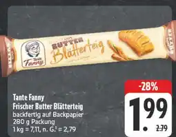 E-Center Tante fanny frischer butter blätterteig Angebot