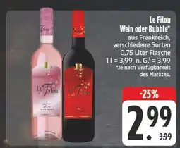 E-Center Le filou wein Angebot