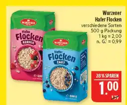 Marktkauf Wurzener hafer flocken kernig Angebot