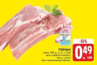 E-Center Schälrippen Angebot