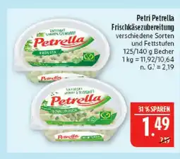 Marktkauf Petrella frischkäsezubereitung kräuter Angebot