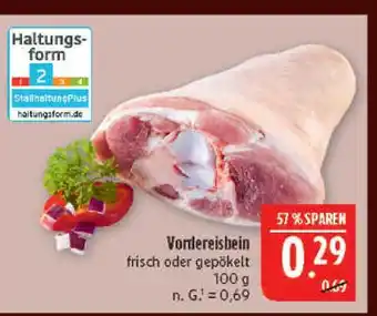 Marktkauf Vordereisbein Angebot